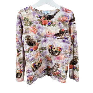 Tyttöjen Pop & Co Helsinki - Trikoopaita, koko 128 - 134 - Violetti (1)