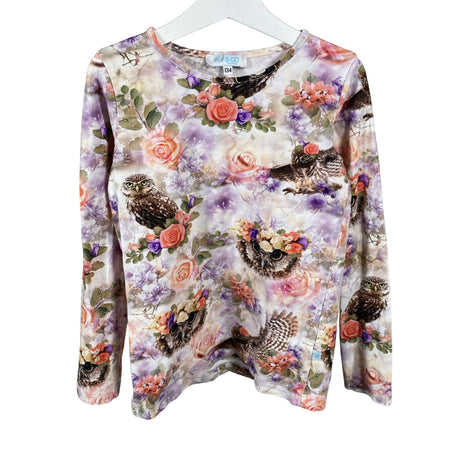 Tyttöjen Pop & Co Helsinki - Trikoopaita, koko 128 - 134 - Violetti ()