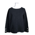 Naisten Massimo Dutti - Neulepaita, koko 40 - Musta ()