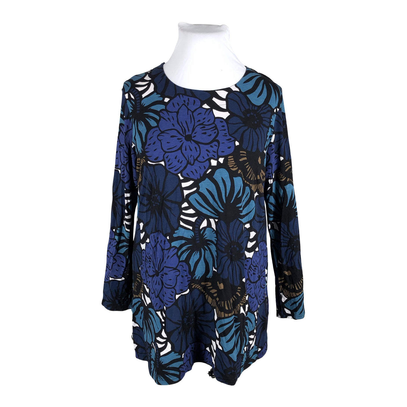 Naisten Nanso - Trikootunika, koko 42 - Sininen (1)
