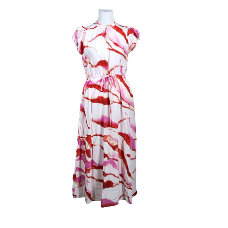 Naisten Selected - Sifonkimekko, koko 36 - Valkoinen ()