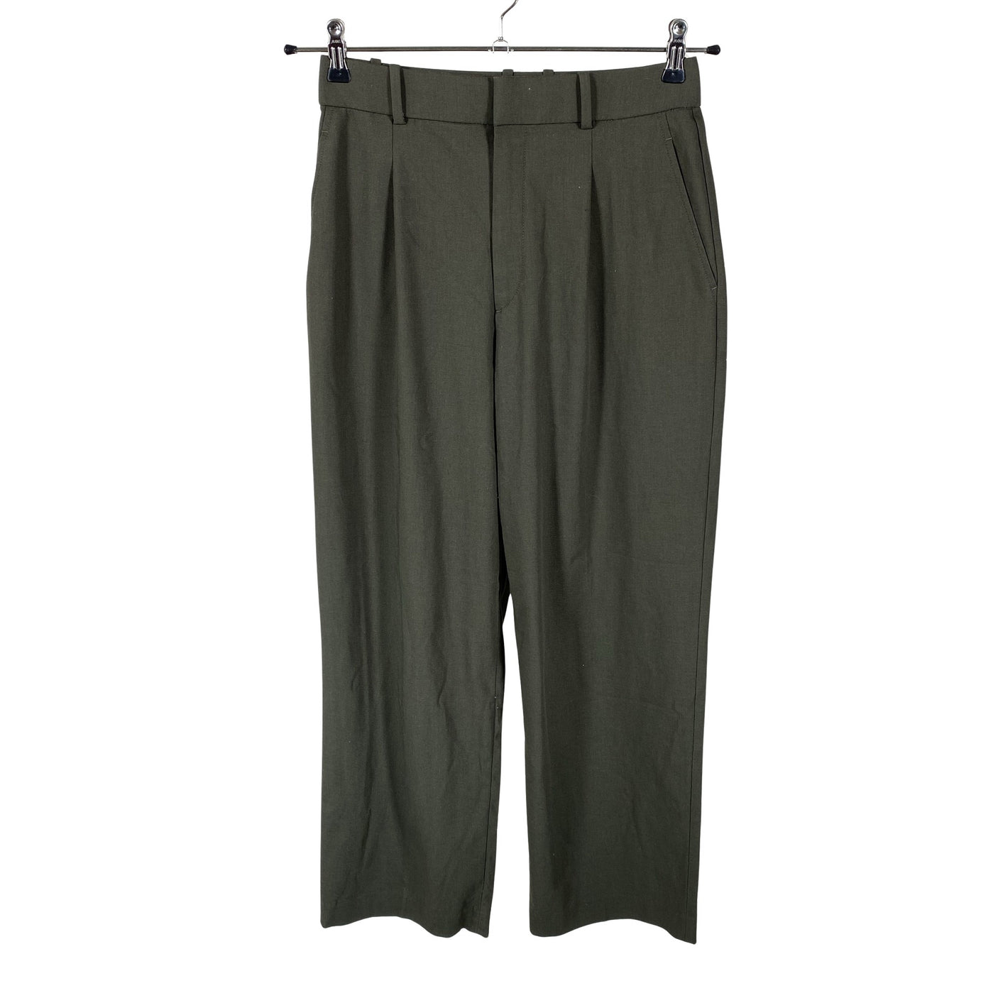 Naisten Uniqlo - Suorat housut, koko 36 - Vihreä (1)