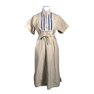 Naisten Annikki Karvinen - Kangasmekko, koko 38 - Beige (1)