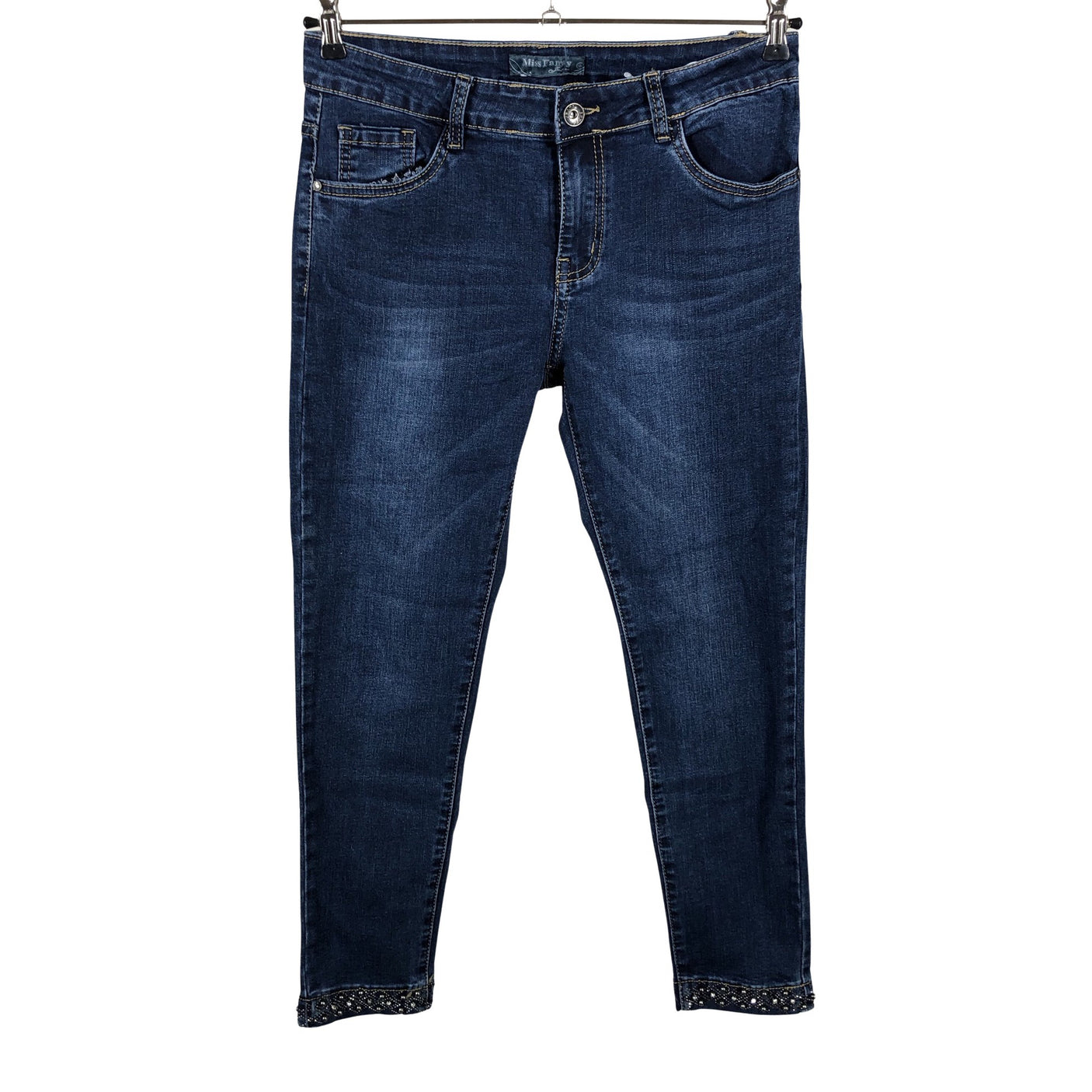 Naisten Miss Fanny Jeans - Farkut, koko 40 - Sininen (1)