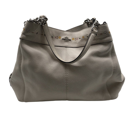 Naisten Coach - Käsilaukku, koko Maxi - Beige ()