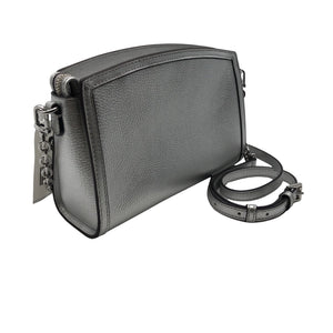 Naisten Michael Kors - Olkalaukku, koko Mini - Hopea (2)