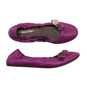 Naisten Mulberry - Ballerinat, koko 38 - Violetti (1)