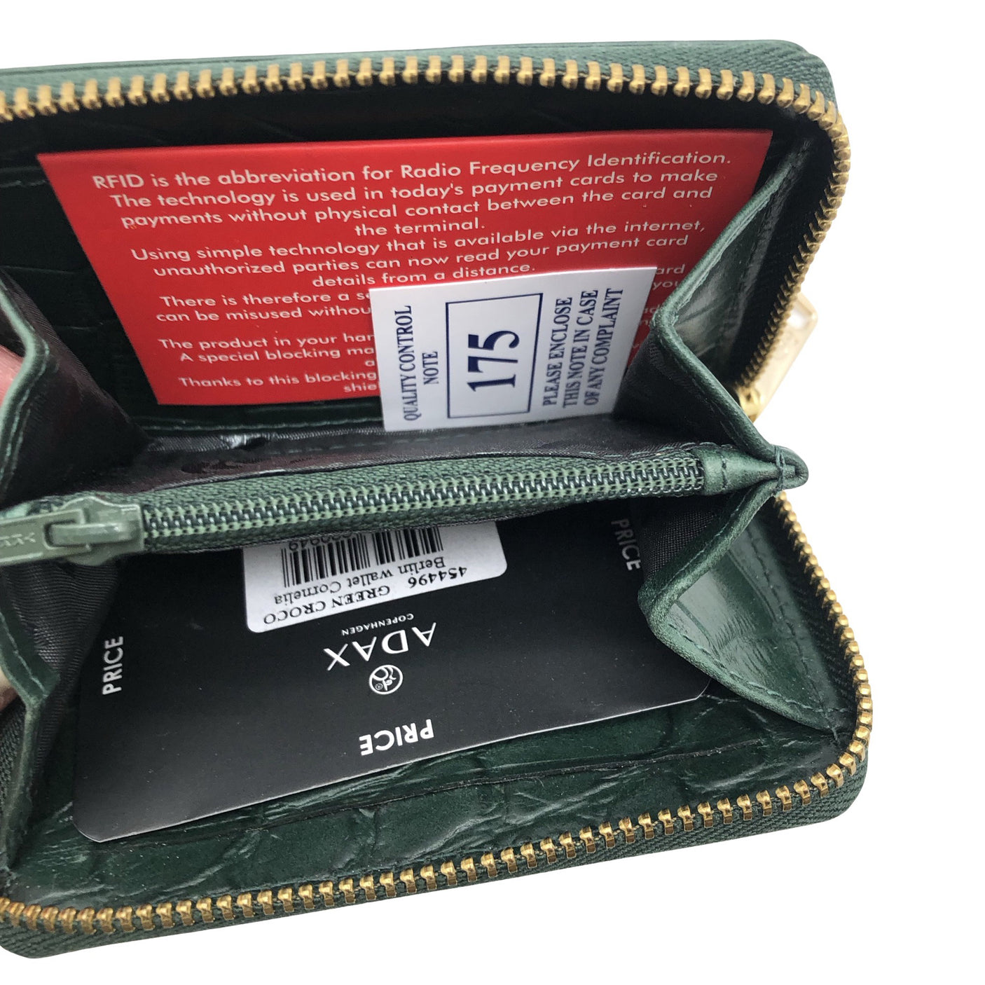 Unisex Adax - Lompakko, koko Ei kokoa - Vihreä (3)