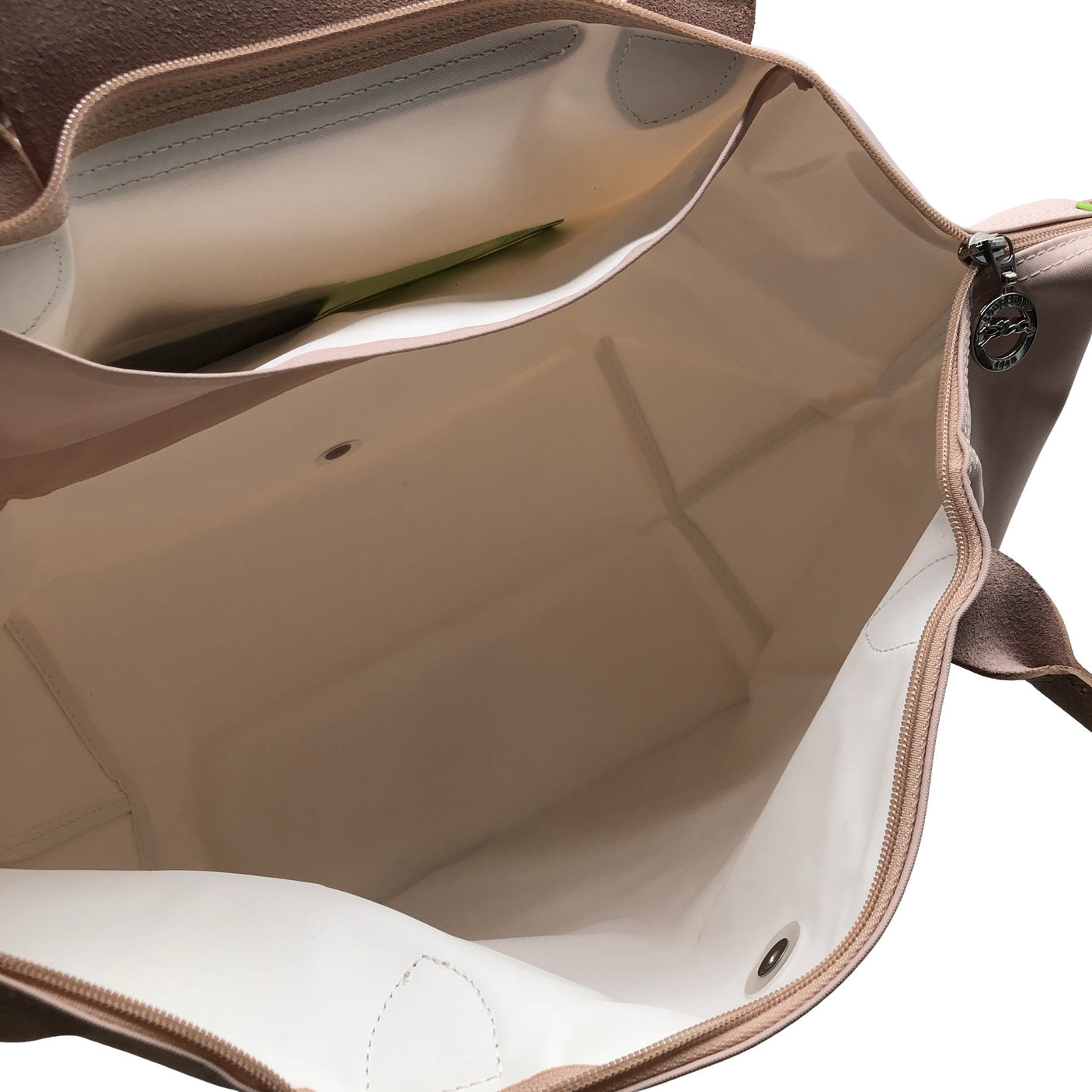 Naisten Longchamp - Käsilaukku, koko Maxi - Vaaleanpunainen (3)