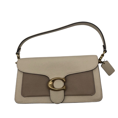 Naisten Coach - Olkalaukku, koko Mini - Beige ()