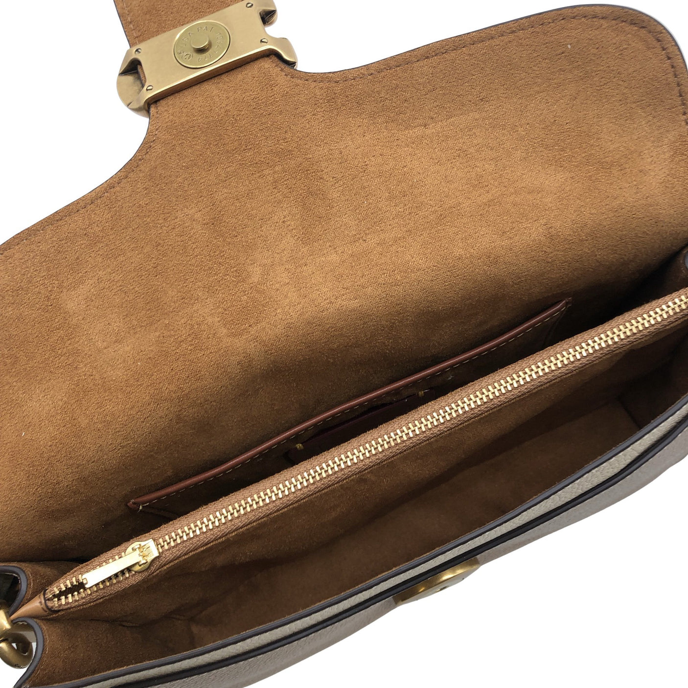 Naisten Coach - Olkalaukku, koko Mini - Beige (4)
