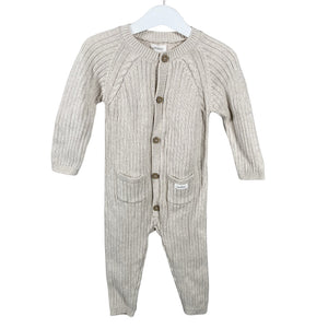 Unisex Newbie - Haalari, koko 74 - 80 - Beige (1)