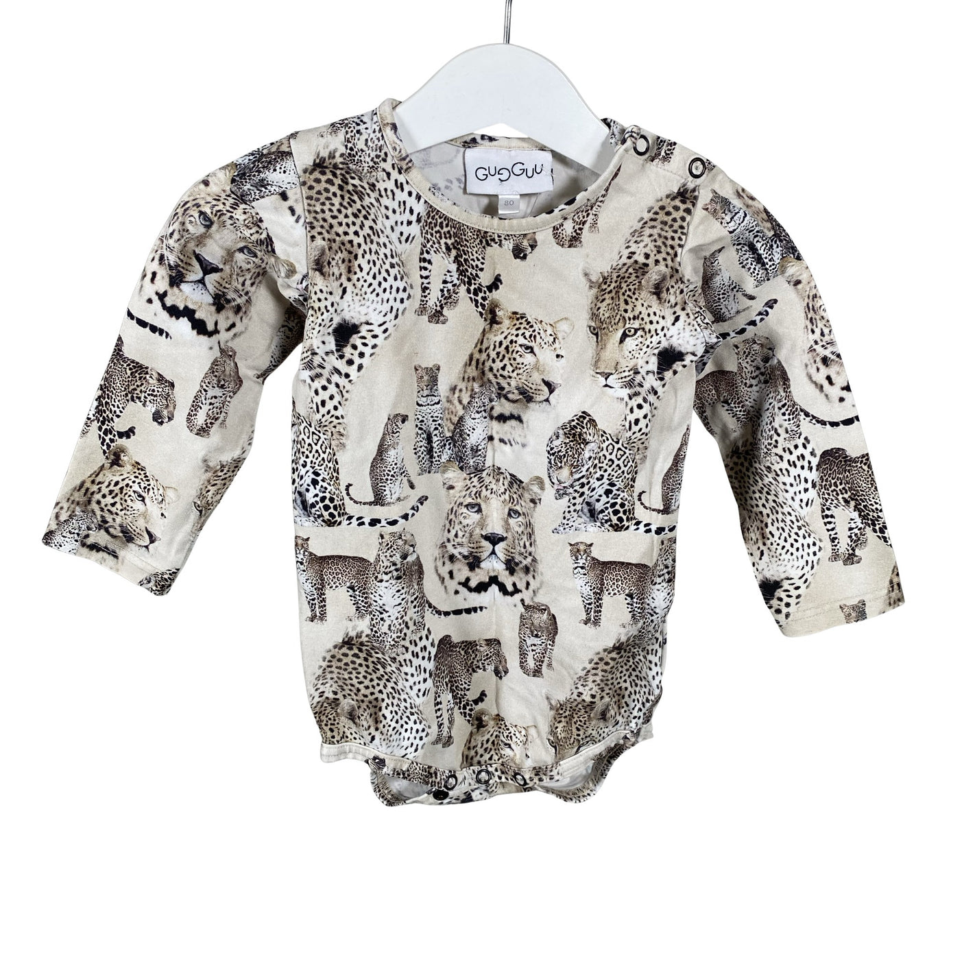 Unisex Gugguu - Body, koko 74 - 80 - Beige (1)