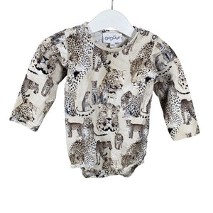 Unisex Gugguu - Body, koko 74 - 80 - Beige (1)