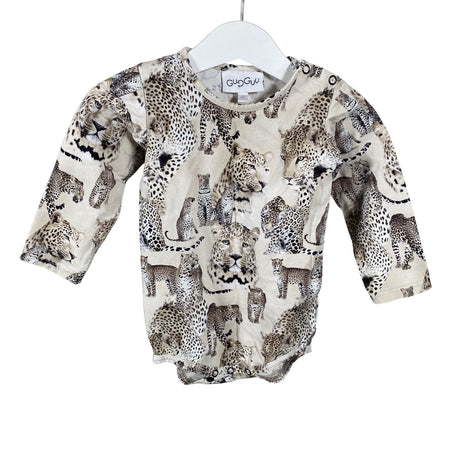 Unisex Gugguu - Body, koko 74 - 80 - Beige ()