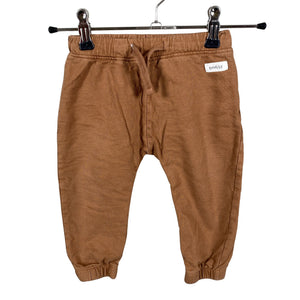 Unisex Newbie - Collegehousut, koko 74 - 80 - Ruskea (1)