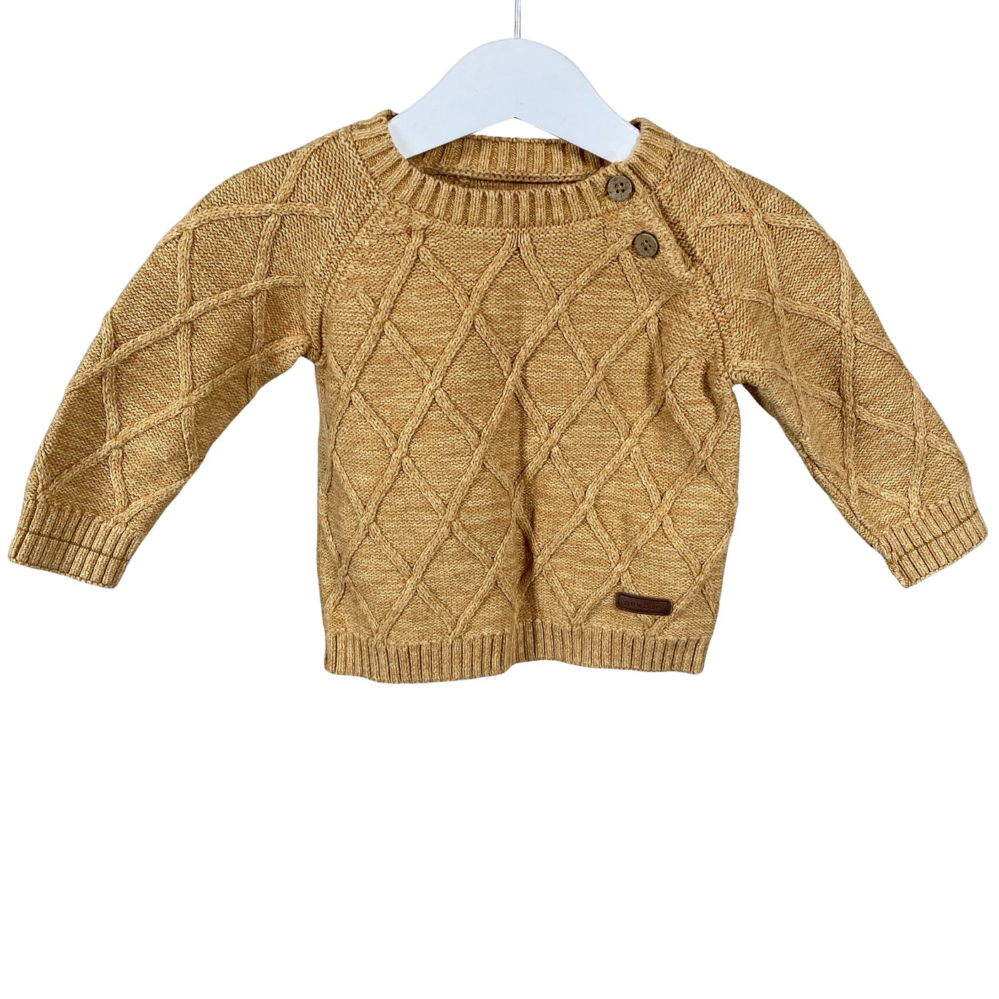Unisex Newbie - Neulepaita, koko 68 - 74 - Keltainen (1)
