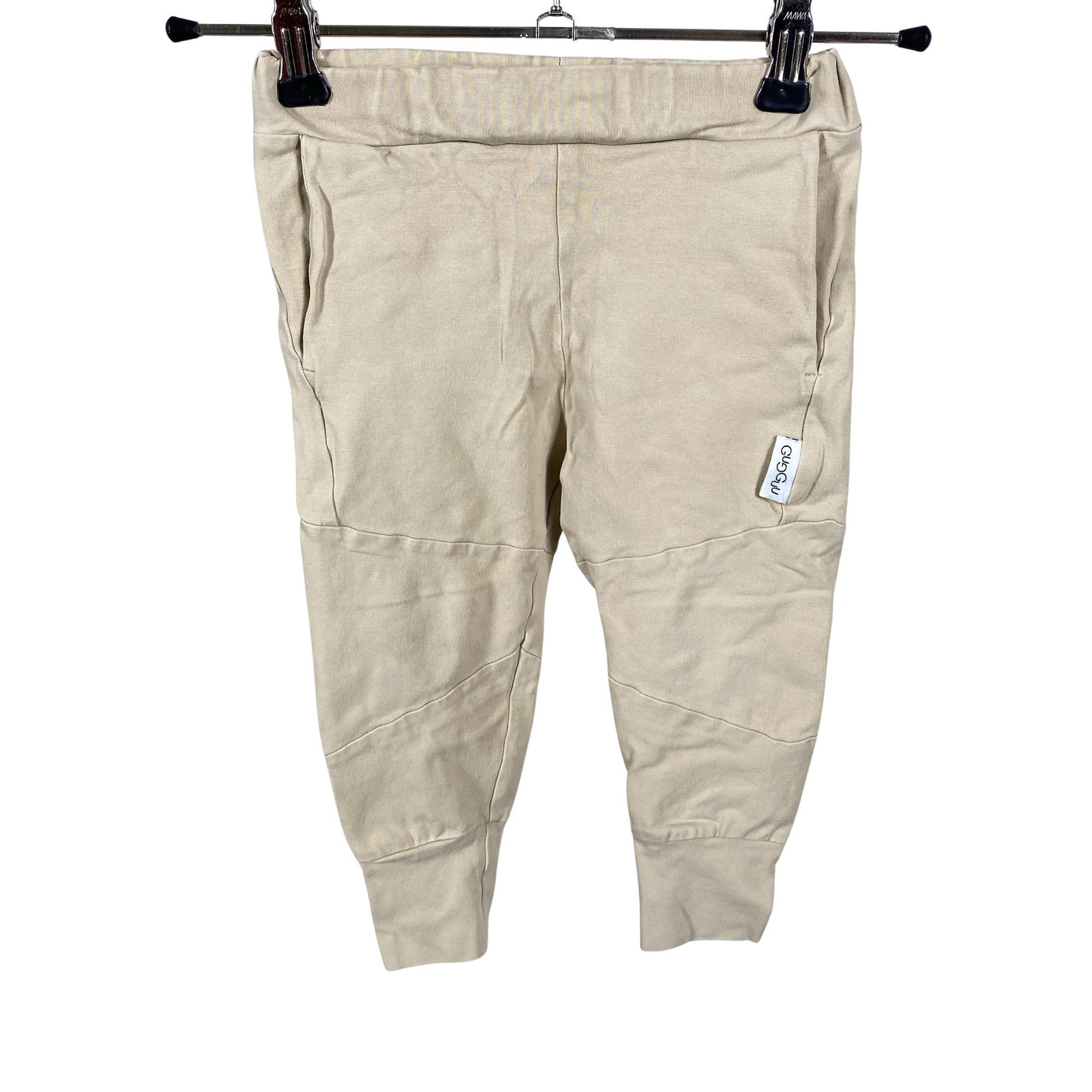 Unisex Gugguu - Trikoohousut, koko 74 - 80 - Beige (1)