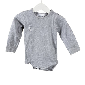 Unisex Gugguu - Body, koko 80 - 86 - Harmaa (2)