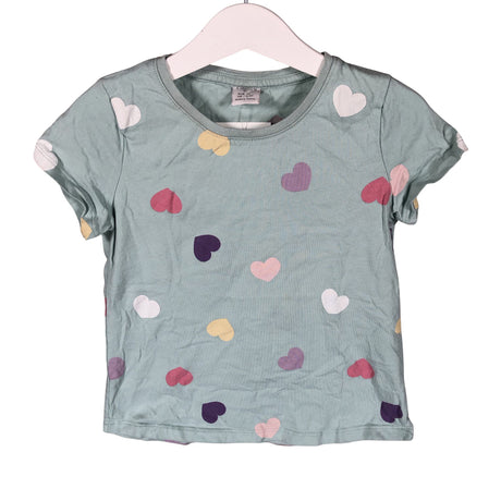 Unisex Lindex - T-paita, koko 104 - 110 - Turkoosi ()