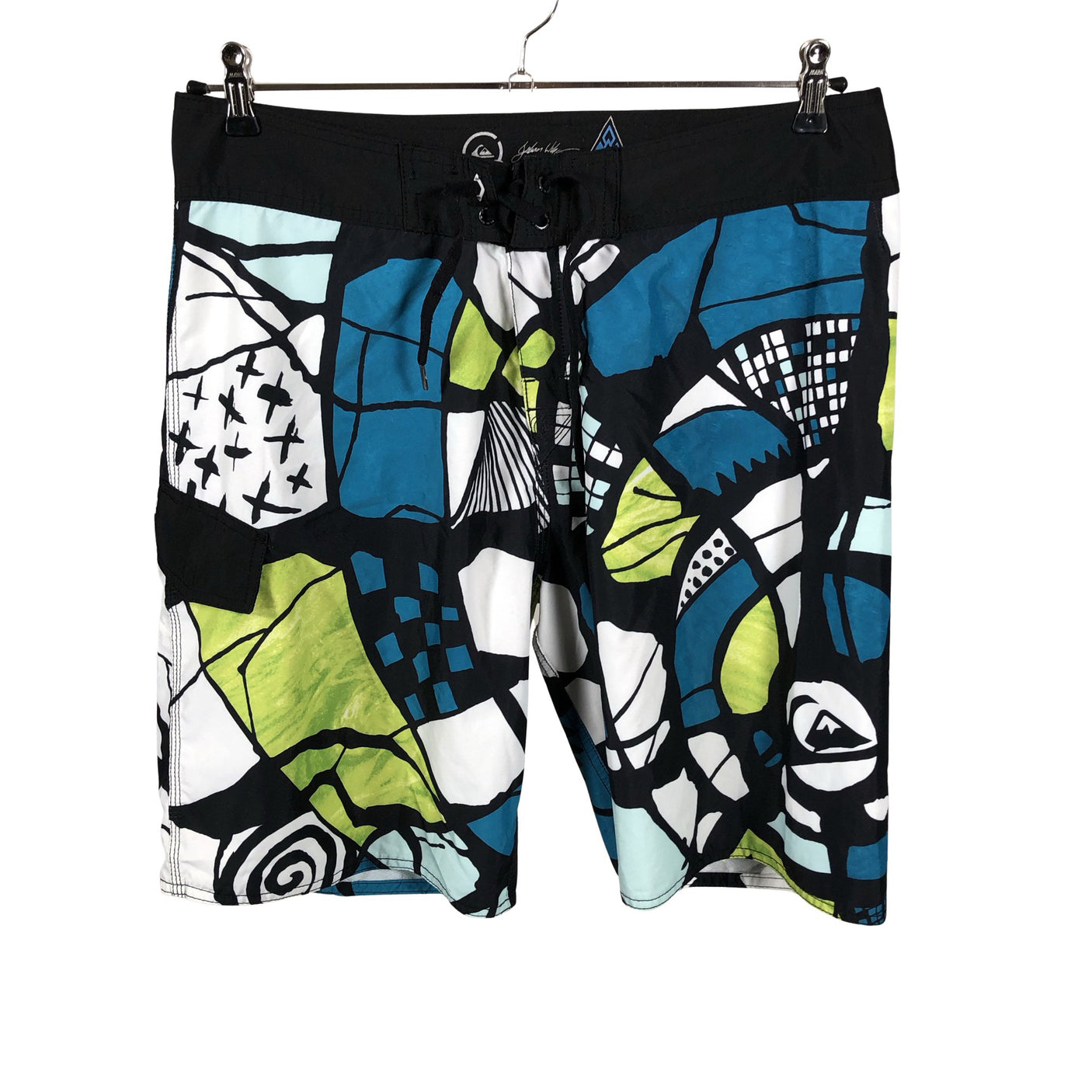 Miesten Quiksilver - Uimahousut, koko W34 - Musta (2)