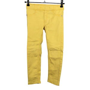 Unisex Lindex - Farkkuleggingsit, koko 110 - 116 - Keltainen (1)