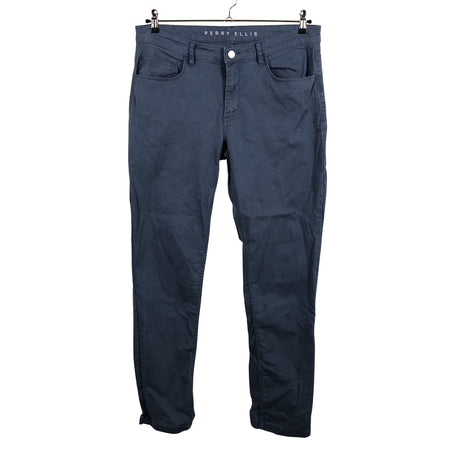 Miesten Perry Ellis - Farkut, koko L - Sininen ()