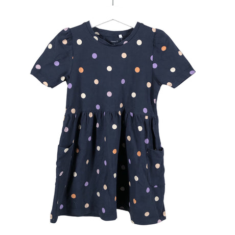 Tyttöjen Name It - Trikoomekko, koko 98 - 104 - Sininen ()