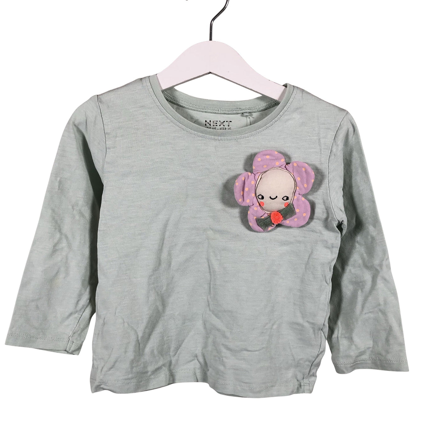 Tyttöjen Next - Trikoopaita, koko 92 - 98 - Vihreä (1)