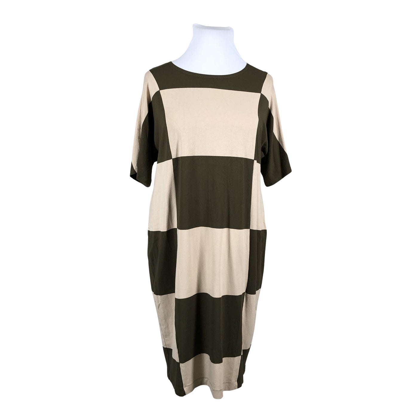 Naisten Ritva Falla - Trikoomekko, koko 42 - Beige (1)