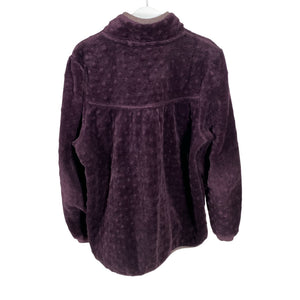 Tyttöjen POMPdeLUX - Fleecetakki, koko 146 - 152 - Viininpunainen (2)