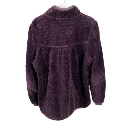 Tyttöjen POMPdeLUX - Fleecetakki, koko 146 - 152 - Viininpunainen (2)