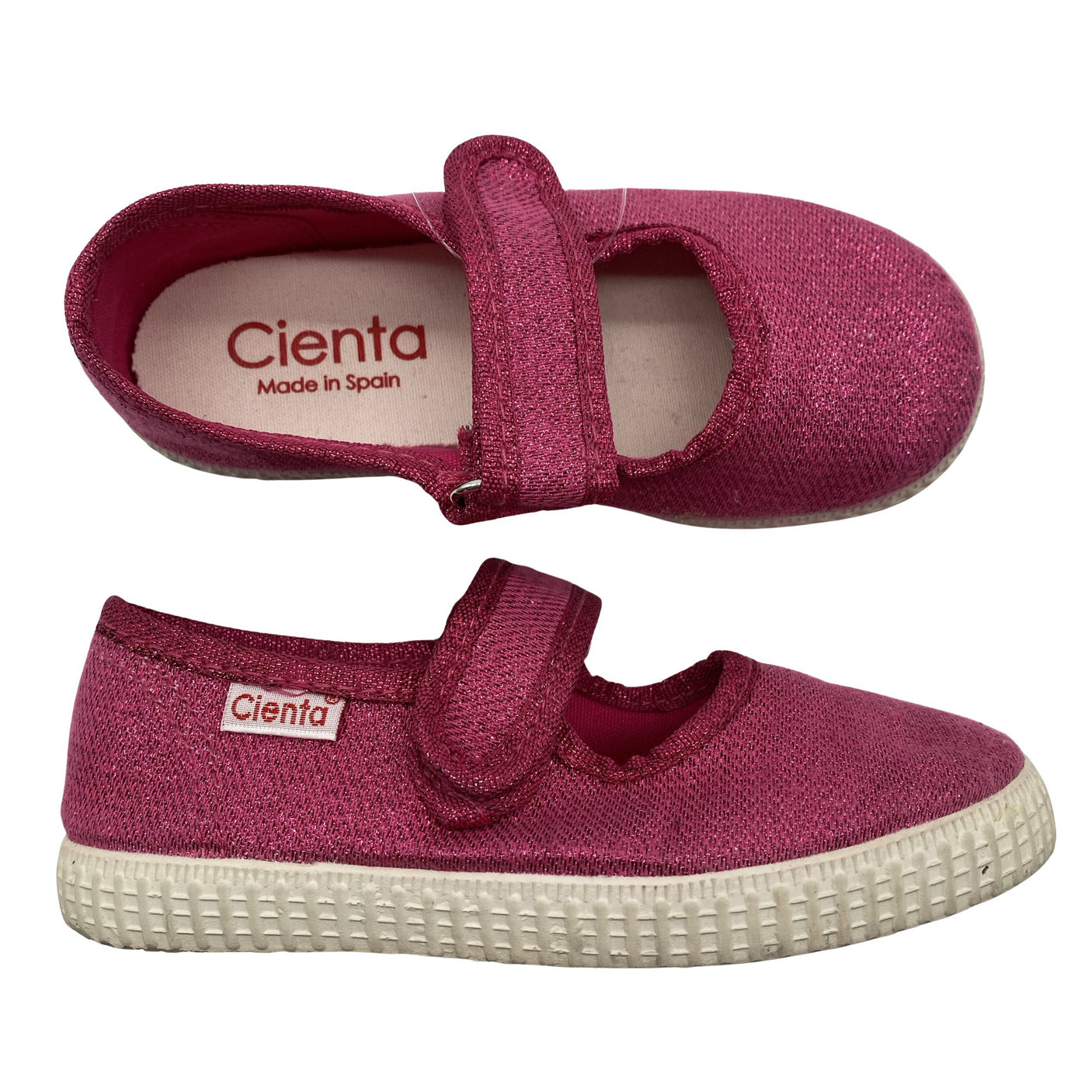 Tyttöjen Cienta - Loaferit, koko 26 - Pinkki (1)