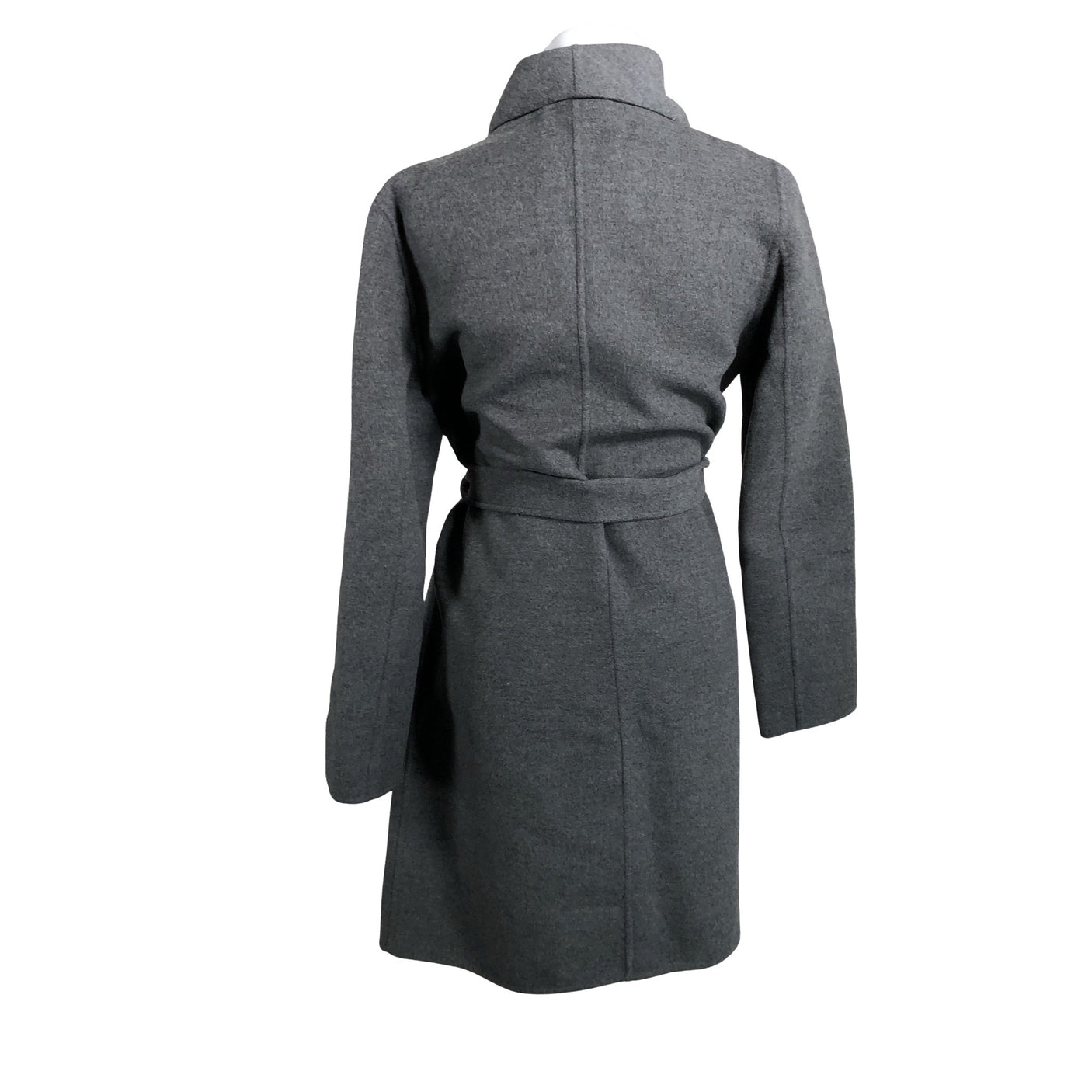 Naisten Massimo Dutti - Villakangastakki, koko 40 - Harmaa (2)