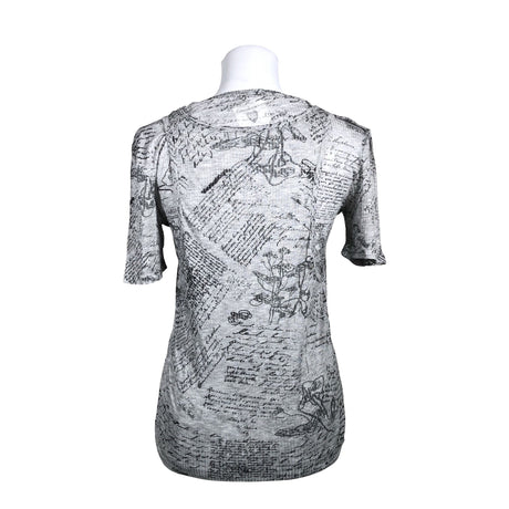 Naisten Desigual - T-paita, koko 38 - Harmaa (2)