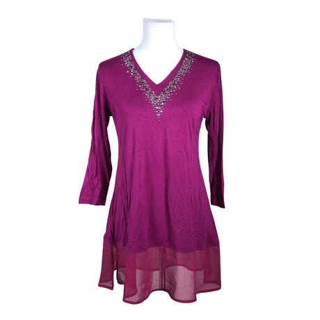 Naisten Voglia - Trikootunika, koko 36 - Violetti ()