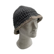 Unisex Handmade - Hattu, koko 54 - 56 cm - Harmaa ()