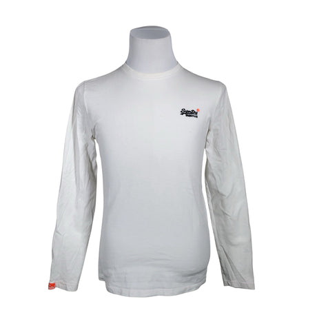 Miesten Superdry - Trikoopaita, koko S - Valkoinen ()