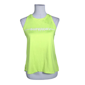 Naisten Superdry - Urheilutoppi, koko 36 - Keltainen (1)