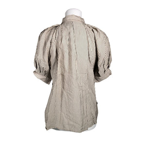Naisten Lindex - Lyhythihainen pusero, koko 36 - Beige (2)