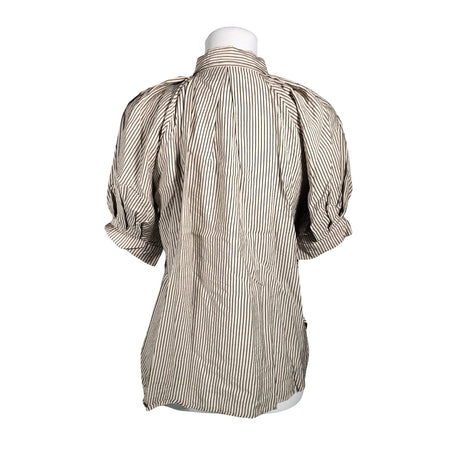 Naisten Lindex - Lyhythihainen pusero, koko 36 - Beige (2)