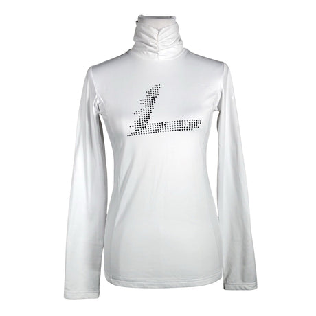 Naisten Luhta - Urheilupaita, pitkät hihat, koko 40 - Valkoinen ()