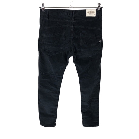 Naisten Please - Samettihousut, koko 34 - Musta (2)