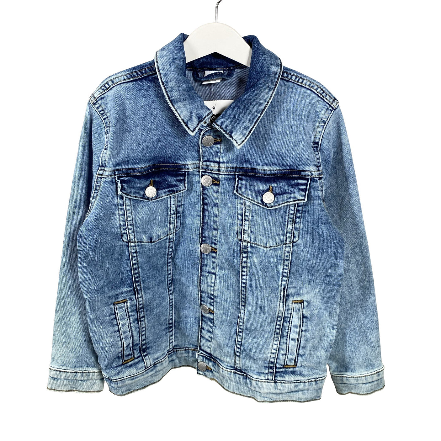 Unisex Lindex - Farkkutakki, koko 122 - 128 - Vaaleansininen (1)