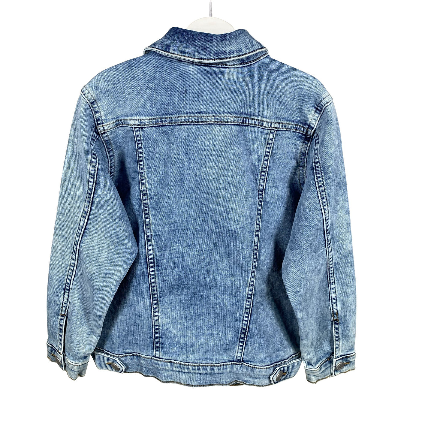 Unisex Lindex - Farkkutakki, koko 122 - 128 - Vaaleansininen (2)
