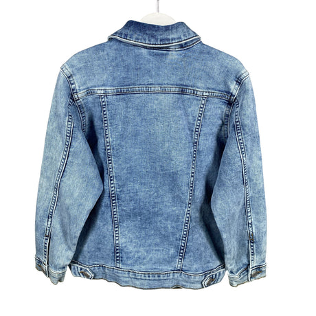 Unisex Lindex - Farkkutakki, koko 122 - 128 - Vaaleansininen (2)