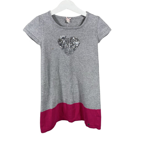 Tyttöjen Esprit - Neulemekko, koko 116 - 122 - Hopea ()