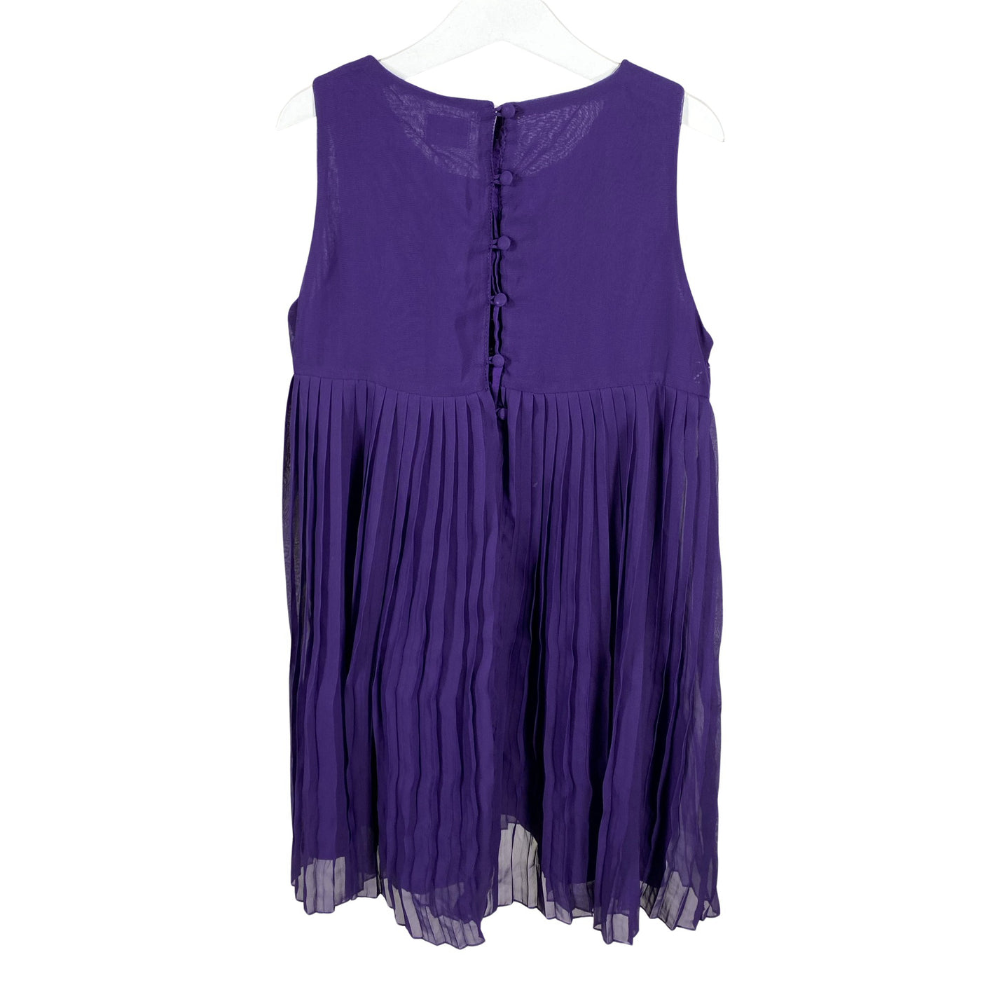 Tyttöjen Name It - Juhlamekko, koko 134 - 140 - Violetti (2)