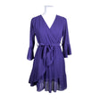 Naisten New Collection - Sifonkimekko, koko 34 - Violetti ()