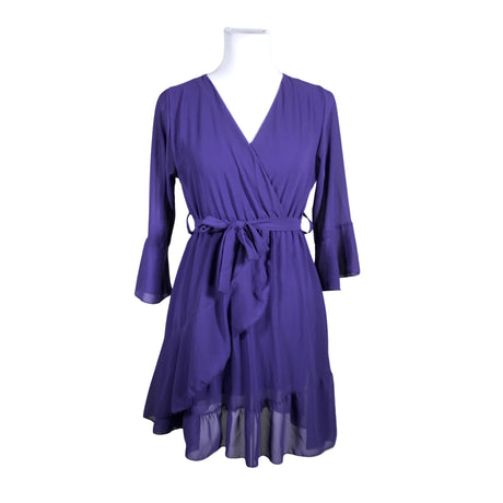 Naisten New Collection - Sifonkimekko, koko 34 - Violetti ()